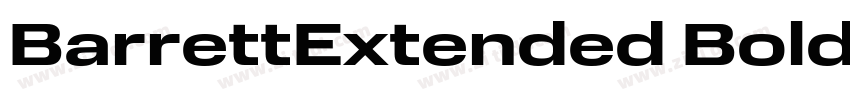 BarrettExtended Bold字体转换